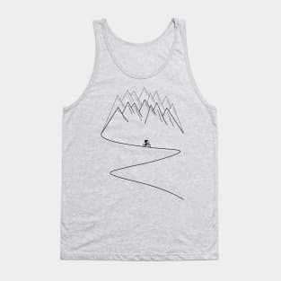 Mountain Bike Gift Mountain Biker Cycling MTB Bicycle Tank Top